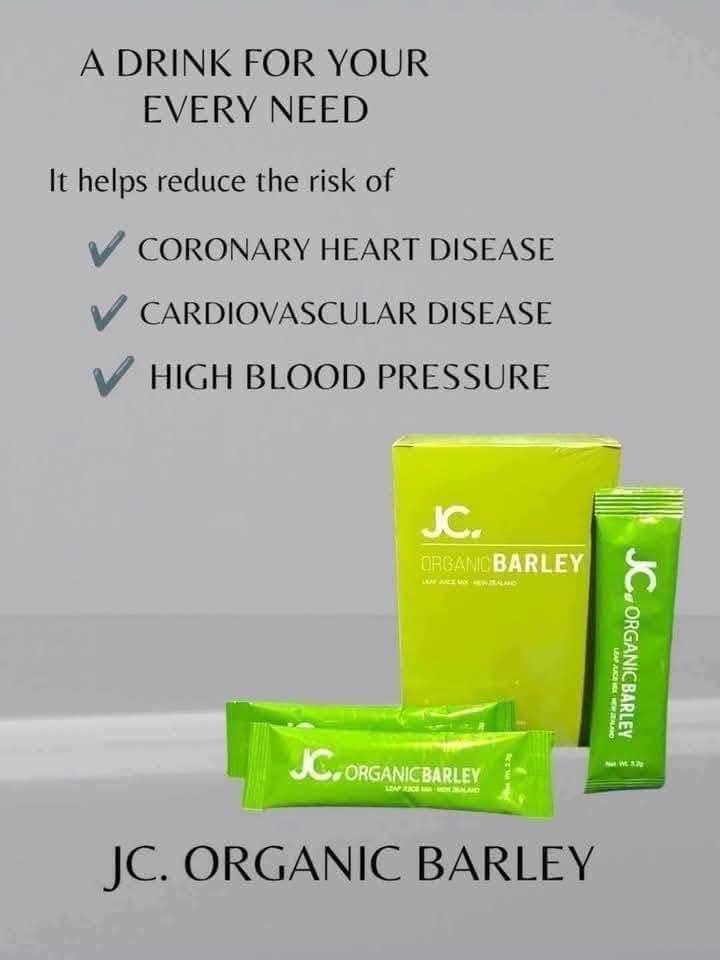 JC Organic Barley Juice (10 sachet/box)