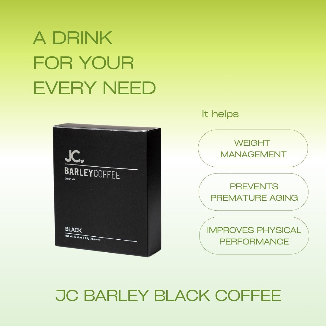 JC Barley Black Coffee (1x10 Sticks)