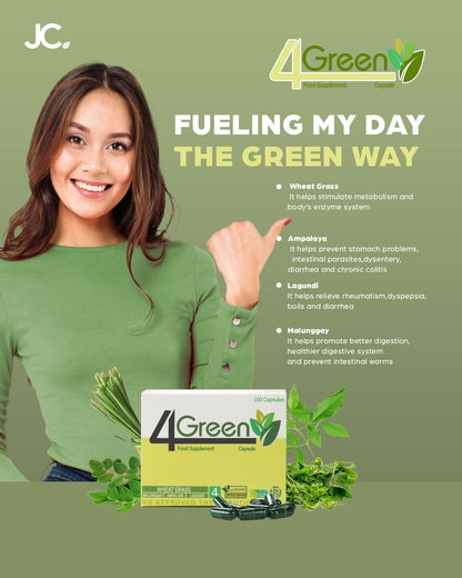 4Green Food Supplement (10 Blisters)