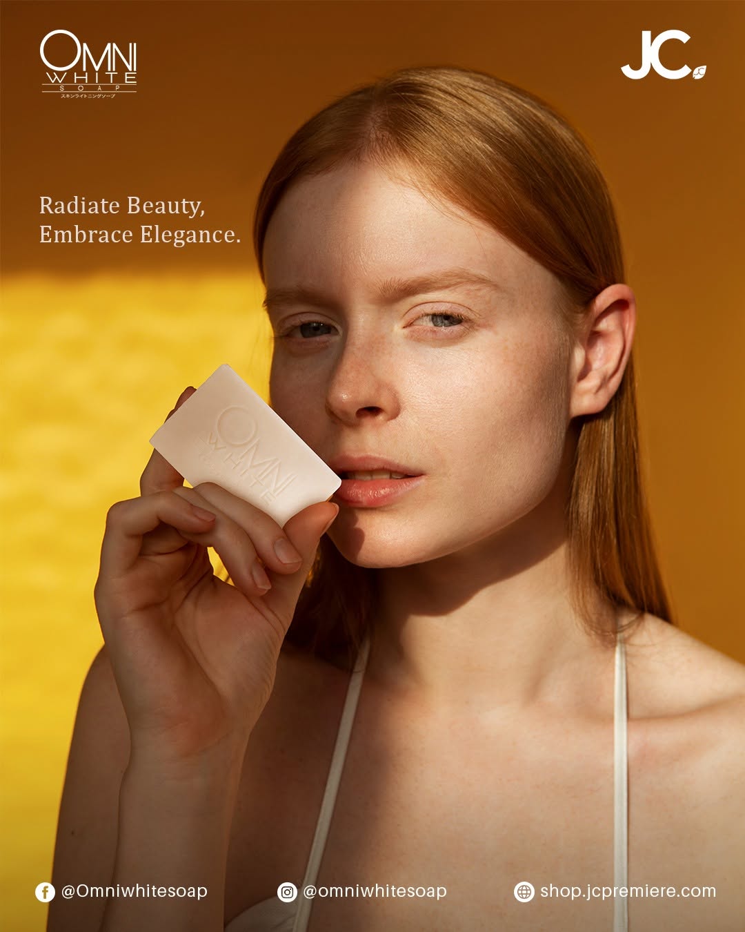 Omni White Soap 135g