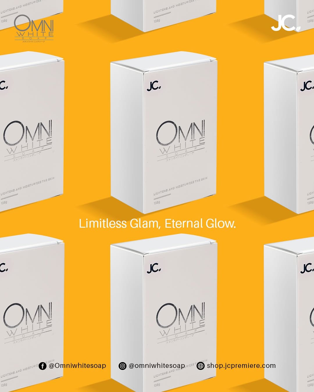 Omni White Soap 135g