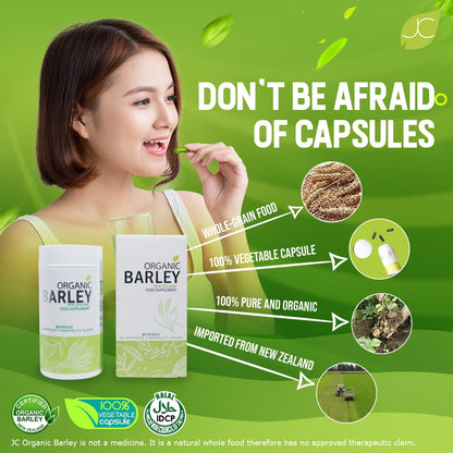 JC Organic Barley Capsule 30capsules/bottle