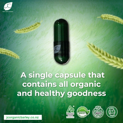 JC Organic Barley Capsule 30capsules/bottle