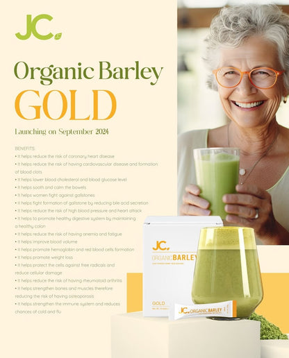 JC Organic Barley Gold (1x10 Sticks)
