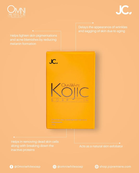 Omni White Kojic Soap 135g